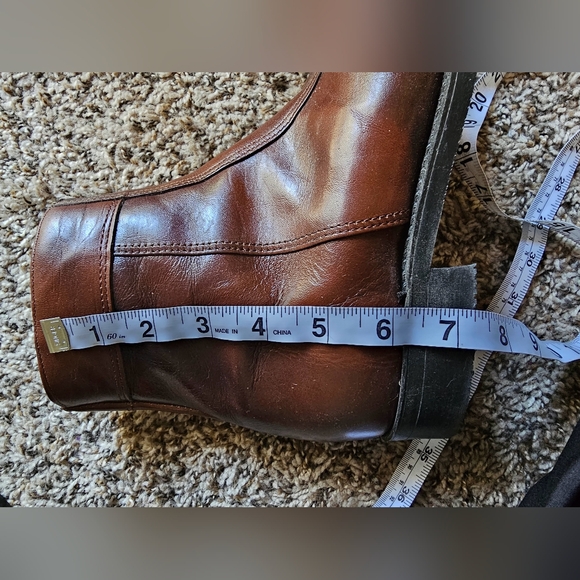 Sonora By Double West Rrown Square Toe Western Cowboy Boots size 8.5 EE - Picture 8 of 8